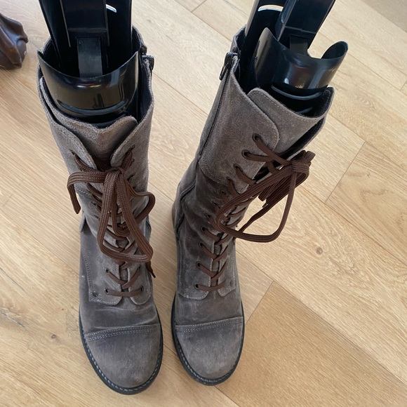 Taos Leather lace up boots - used - Picture 2 of 4